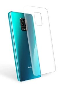 Гидрогелевая пленка LuxCase для Xiaomi Redmi Note 9 0.14mm Back Transparent 86083