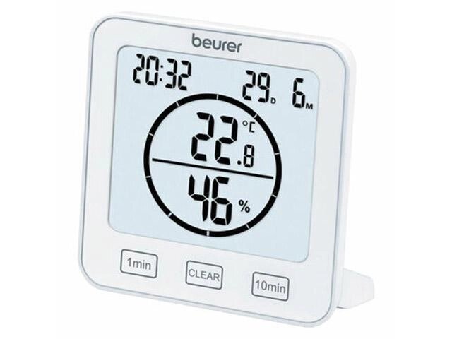 Гигрометр комнатный Beurer HM22 678.04 цифровой электронный термометр для дома от компании 2255 by - онлайн гипермаркет - фото 1
