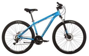 Горный велосипед 27.5 дюймов взрослый мужской скоростной алюминиевый легкий STINGER 27AHD. ELEMEVO. 16BL3 синий