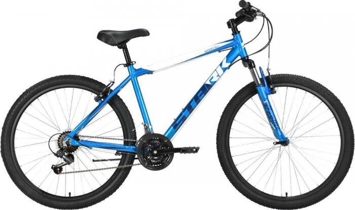 Горный велосипед хардтейл 26 дюймов мужской алюминиевый скоростной легкий STARK Outpost 26.1 V голубой 20 рама от компании 2255 by - онлайн гипермаркет - фото 1