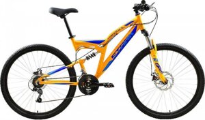 Горный велосипед хардтейл 27.5 дюймов алюминиевый двухподвес легкий скоростной STARK Jumper FS 27.1 D 18 рама