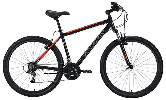 Горный велосипед взрослый хардтейл 26 дюймов скоростной алюминиевый легкий STARK Outpost 26.1 V черный 18 рама от компании 2255 by - онлайн гипермаркет - фото 1