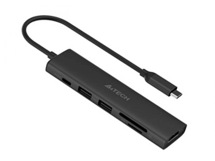Хаб USB A4Tech USB-C DST-60C от компании 2255 by - онлайн гипермаркет - фото 1