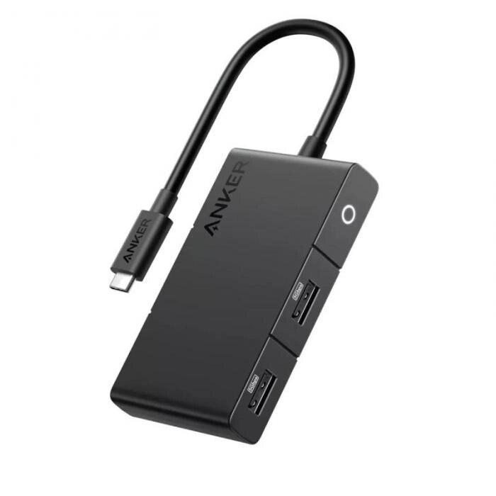 Хаб USB Anker A8356 5-in-1 USB-C/HDMI ANK-A8356G11-BK от компании 2255 by - онлайн гипермаркет - фото 1