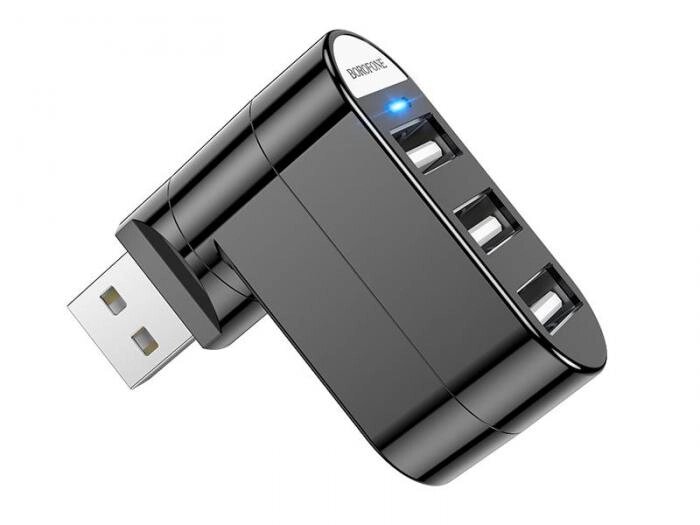 Хаб USB Borofone DH3 3xUSB от компании 2255 by - онлайн гипермаркет - фото 1