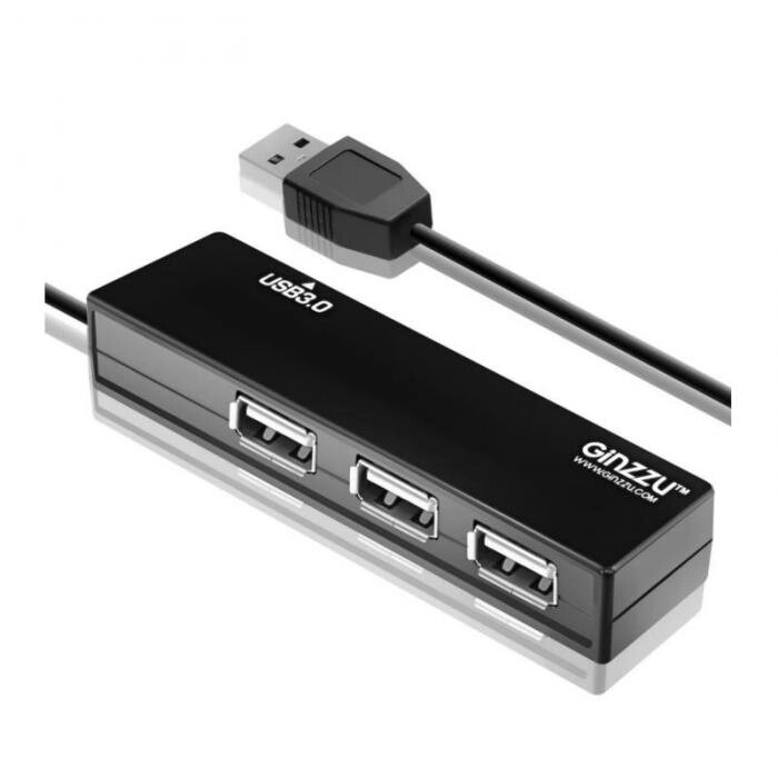 Хаб USB Ginzzu GR-334UB от компании 2255 by - онлайн гипермаркет - фото 1