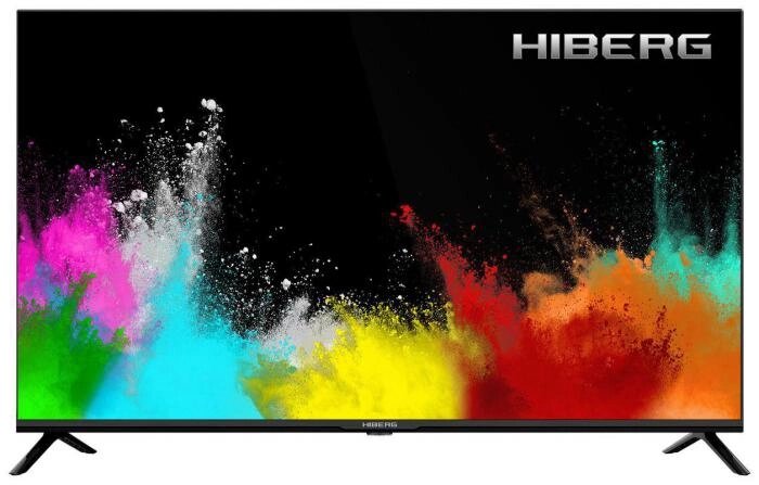 HIBERG 43Y UHD-R SMART TV безрамочный от компании 2255 by - онлайн гипермаркет - фото 1