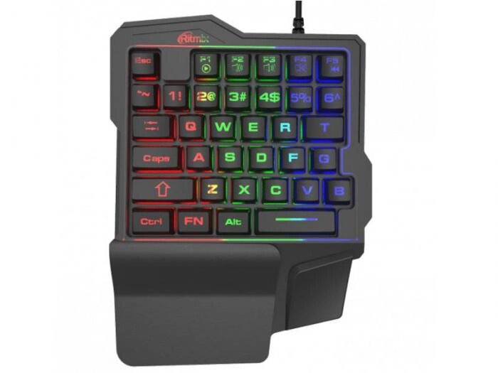 Игровая геймерская клавиатура Ritmix RKB-209 BL Gaming от компании 2255 by - онлайн гипермаркет - фото 1