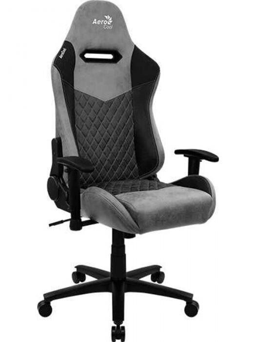 Игровое геймерское кресло для компьютера AeroCool Duke Ash Black стул компьютерный для геймера от компании 2255 by - онлайн гипермаркет - фото 1