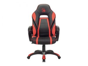 Игровое геймерское кресло для компьютера геймера дома A4Tech Bloody GC-350 красный стул компьютерный