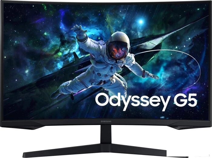 Игровой монитор Samsung Odyssey G5 LS32CG550EIXCI от компании 2255 by - онлайн гипермаркет - фото 1