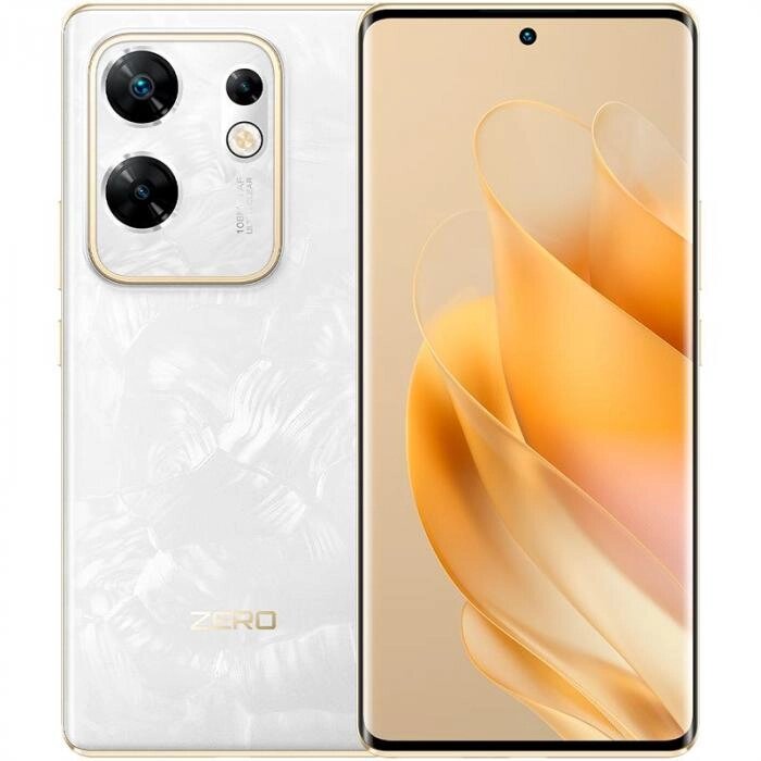 Игровой смартфон телефон для игр Infinix Zero 30 4G 8/256Gb X6731B белый от компании 2255 by - онлайн гипермаркет - фото 1