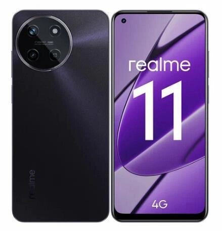 Игровой смартфон телефон для игр REALME 11 RMX3636 8/256Gb черный от компании 2255 by - онлайн гипермаркет - фото 1