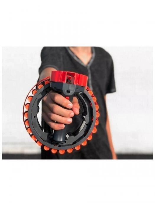 Игрушка для мальчика бластер типа Nerf Нерф детский игрушечный пистолет пулемет автомат на пульках от компании 2255 by - онлайн гипермаркет - фото 1
