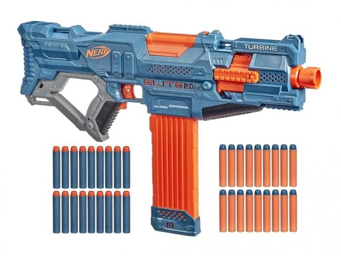 Игрушка Hasbro Оружие Бластер Nerf E2.0 Турбина E9481EU4 игрушечный детский автомат нерф от компании 2255 by - онлайн гипермаркет - фото 1