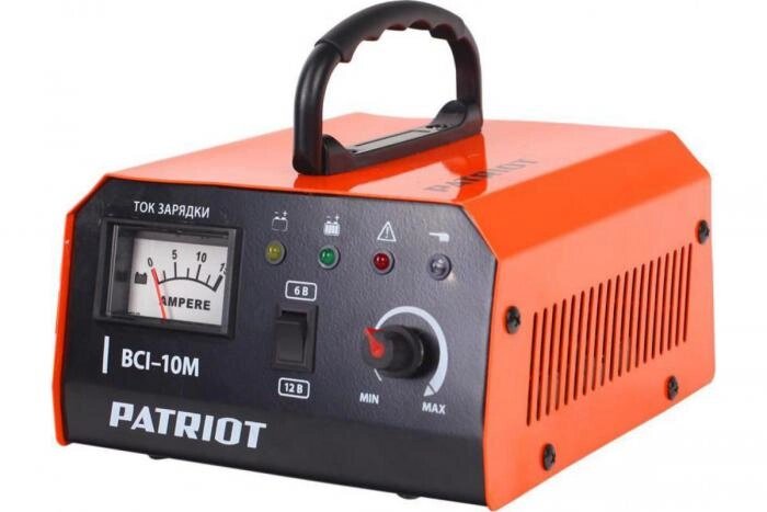 Импульсное зарядное устройство PATRIOT BCI-10M 650303415 для аккумулятора авто от компании 2255 by - онлайн гипермаркет - фото 1