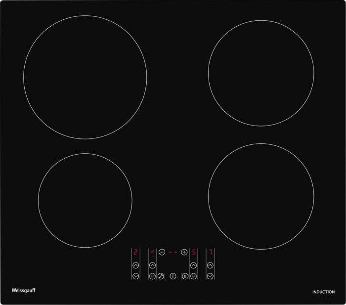 Индукционная варочная панель WEISSGAUFF HI 640 BSCM,  независимая,  черный от компании 2255 by - онлайн гипермаркет - фото 1