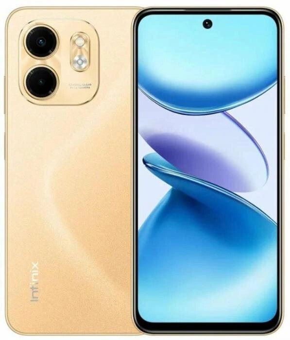 INFINIX Smart 9 X6532 3/128Gb Golden от компании 2255 by - онлайн гипермаркет - фото 1