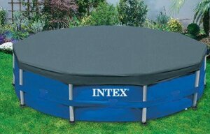 INTEX Тент для каркасного бассейна METAL FRAME 366см (выступ 25см) (в коробке) Арт. 28031