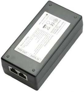 Инжектор poe trassir TR-I65wpoe+ 10/100/1000BASE-T 30вт 100-240в (ас)