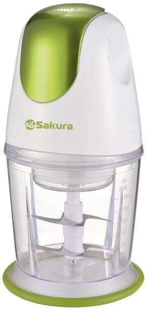 Измельчитель электрический кухонный для продуктов Универсальный чоппер блендер SAKURA SA-6232 GR-2 от компании 2255 by - онлайн гипермаркет - фото 1