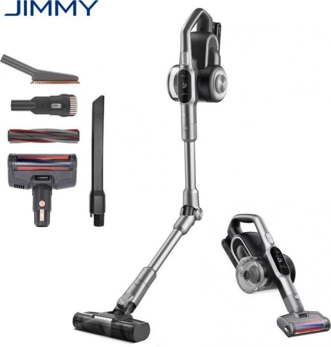 JIMMY Пылесос вертикальный Cordless Vacuum Cleaner H10 Flex Hercules Black+Silver (H10 Flex) от компании 2255 by - онлайн гипермаркет - фото 1