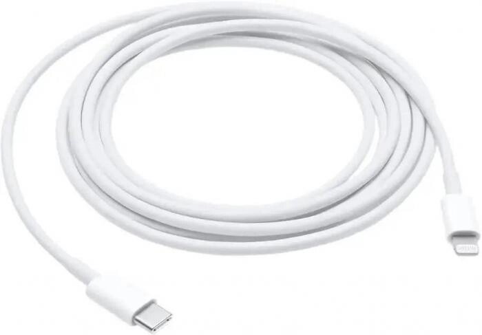 Кабель Apple MQGH2FE/A,  Lightning (m) -  USB Type-C (m),  2м,  MFI,  белый от компании 2255 by - онлайн гипермаркет - фото 1