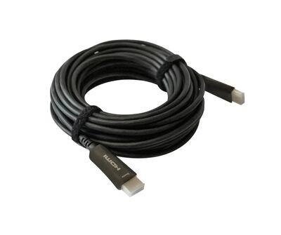 Кабель аудио-видео Digma HDMI 2.0 AOC,  HDMI (m)  -  HDMI (m) ,  ver 2.0,  10м, GOLD,  черный [bhp aoc 2.0-10] от компании 2255 by - онлайн гипермаркет - фото 1