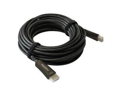 Кабель аудио-видео Digma HDMI 2.0 AOC,  HDMI (m)  -  HDMI (m) ,  ver 2.0,  20м, GOLD,  черный [bhp aoc 2.0-20] от компании 2255 by - онлайн гипермаркет - фото 1