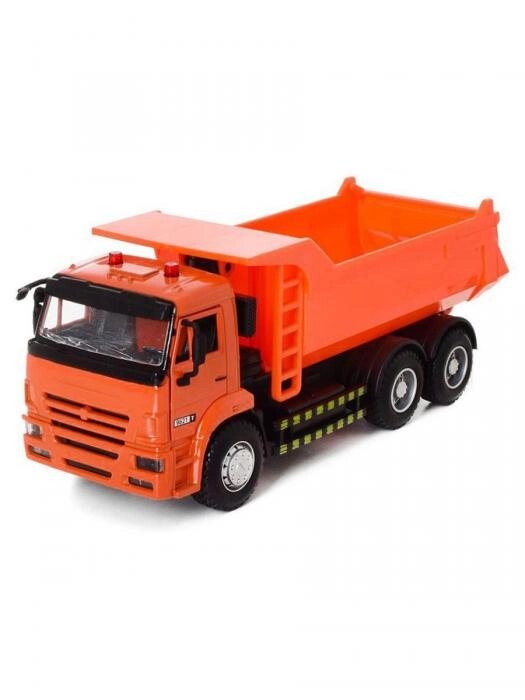 Камаз игрушка большая металлическая самосвал детский грузовик для песочницы игрушечная машинка для мальчика от компании 2255 by - онлайн гипермаркет - фото 1