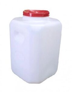 Канистра пищевая пластиковая АЛЬТЕРНАТИВА М297 Канистра-бочка 50л для воды