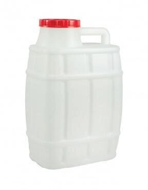 Канистра пластиковая пищевая для воды АЛЬТЕРНАТИВА М972 Бочонок 15 литров от компании 2255 by - онлайн гипермаркет - фото 1