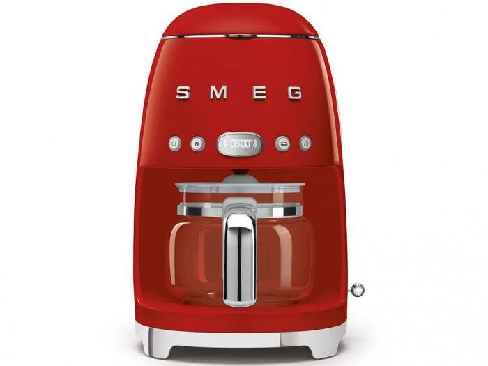 Капельная кофеварка ретро Smeg DCF02RDEU красная от компании 2255 by - онлайн гипермаркет - фото 1
