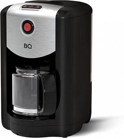 Капельная кофеварка с кофемолкой BQ CM1009 Black-Steel от компании 2255 by - онлайн гипермаркет - фото 1
