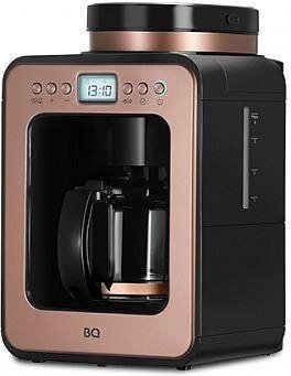 Капельная кофеварка с кофемолкой BQ CM7001 Rose Gold-Black от компании 2255 by - онлайн гипермаркет - фото 1