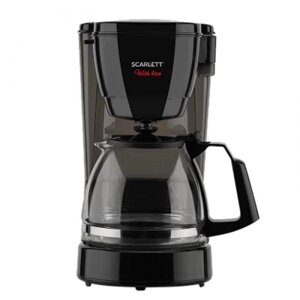 Капельная кофеварка с многоразовым фильтром Scarlett SC-CM33008 черная