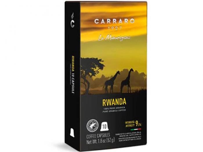 Капсулы Carraro Rwanda 10шт от компании 2255 by - онлайн гипермаркет - фото 1
