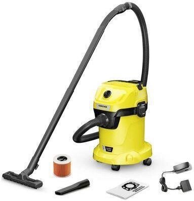 KARCHER WD 3-18, аккумуляторный, желтый [1.628-551.0] от компании 2255 by - онлайн гипермаркет - фото 1