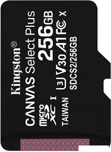 Карта памяти Kingston Canvas Select Plus microSDXC 256GB