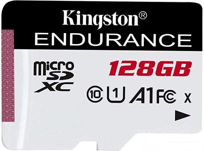 Карта памяти Kingston High Endurance microSDXC 128GB от компании 2255 by - онлайн гипермаркет - фото 1