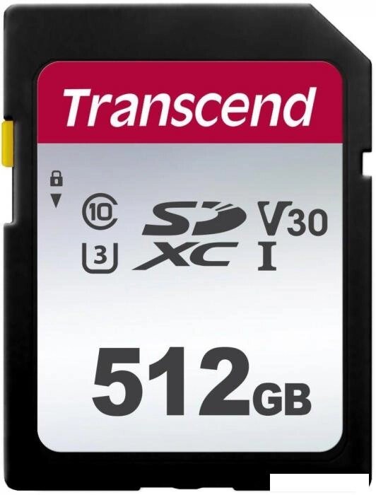 Карта памяти Transcend SDXC 300S 512GB от компании 2255 by - онлайн гипермаркет - фото 1