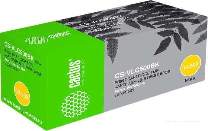 Картридж CACTUS CS-VLC500BK (аналог Xerox 106R03880) от компании 2255 by - онлайн гипермаркет - фото 1