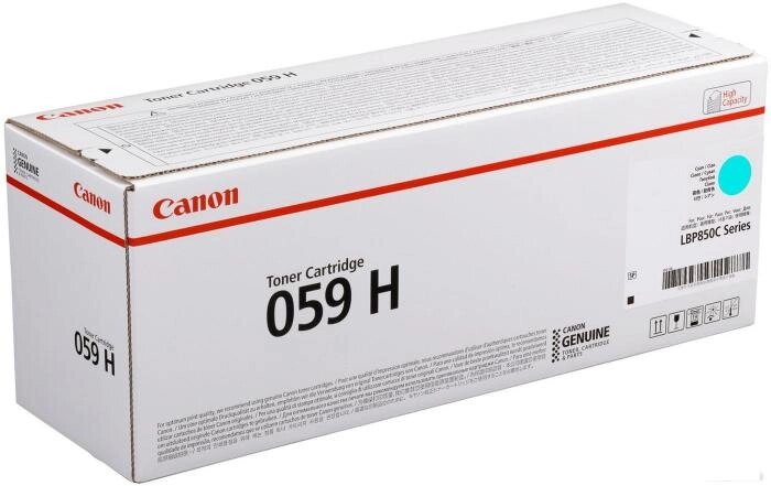 Картридж Canon CRG 059H C Toner (3626C001) от компании 2255 by - онлайн гипермаркет - фото 1