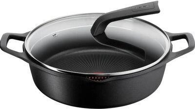 Кастрюля Tefal Delicio E2327274, 4.8л, с крышкой,  черный [2100123567] от компании 2255 by - онлайн гипермаркет - фото 1