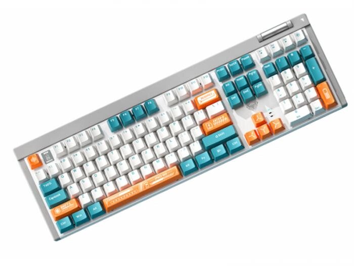 Клавиатура Aula F3050 Green-White от компании 2255 by - онлайн гипермаркет - фото 1
