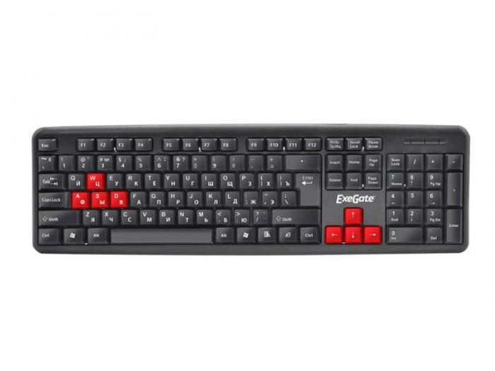 Клавиатура ExeGate LY-403 Black USB от компании 2255 by - онлайн гипермаркет - фото 1