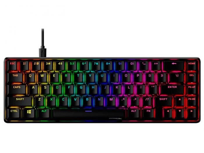 Клавиатура HyperX Alloy Origins 65 (Red Switch) Black от компании 2255 by - онлайн гипермаркет - фото 1