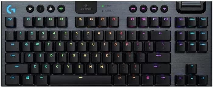 Клавиатура Logitech G915 TKL Lightspeed GL Clicky от компании 2255 by - онлайн гипермаркет - фото 1