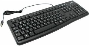 Клавиатура Logitech K120 for business, USB, черный [920-002522]