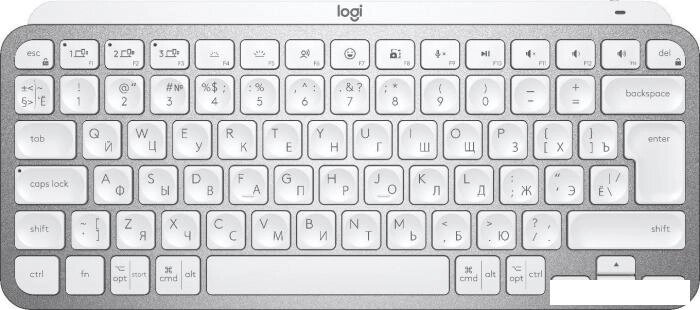 Клавиатура Logitech MX Keys Mini 920-010502 (светло-серый) от компании 2255 by - онлайн гипермаркет - фото 1